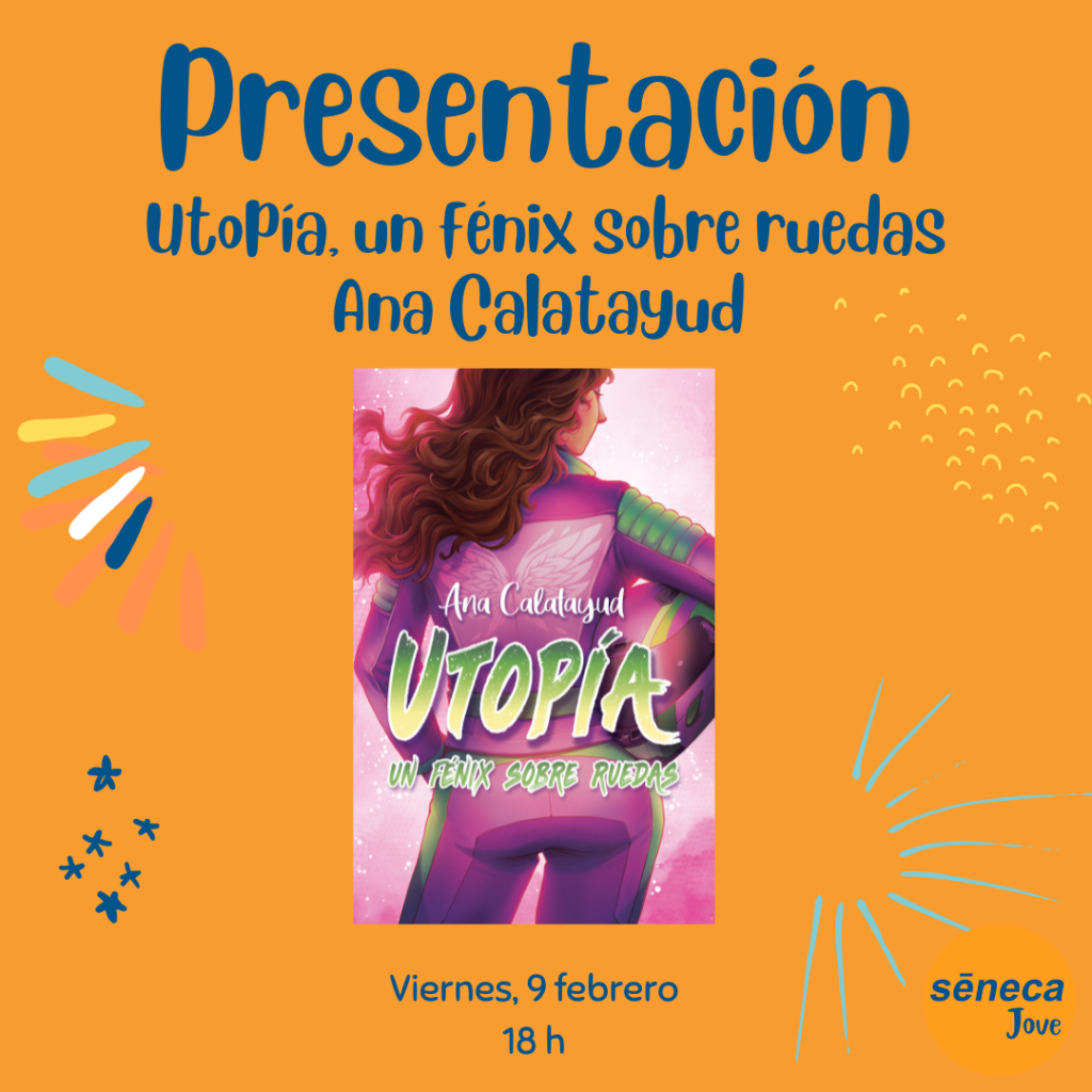 Presentación de Utopía, fénix sobre ruedas en librería Sèneca Jove