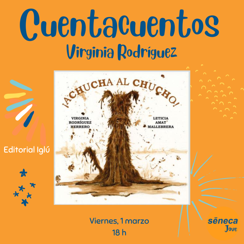 Cuentacuentos Achucha al chucho y otros cuentos de Virginia Rodríguez.