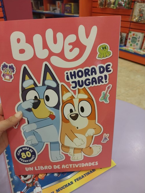 Cuaderno de actividades de Bluey