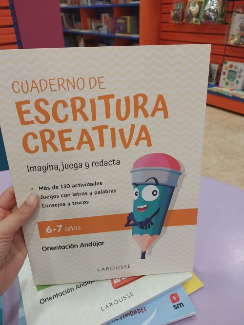 Cuaderno de escritura creativa para niños y niñas de primaria, por niveles.