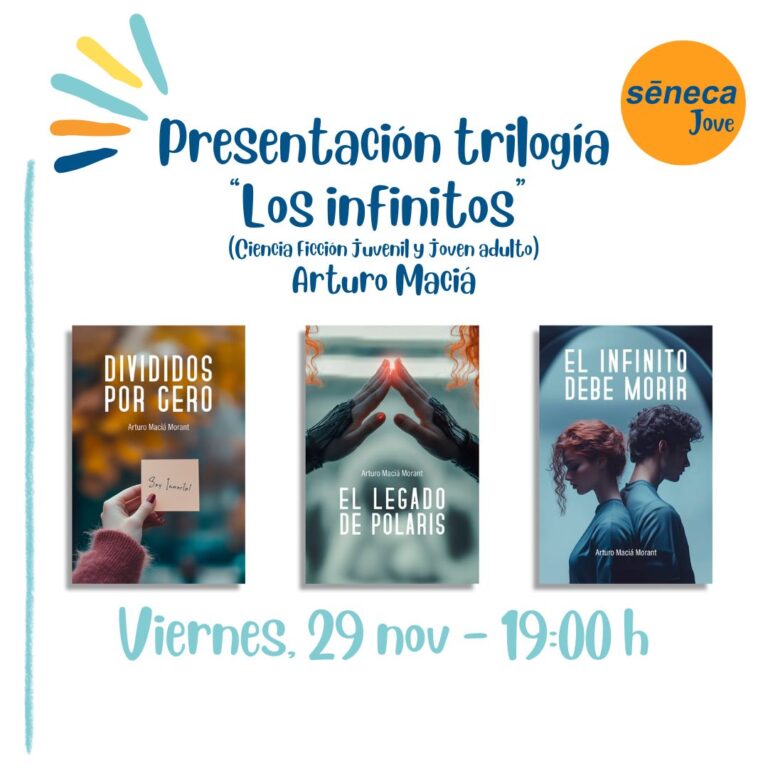 Presentación trilogía Infinito de Arturo Maciá