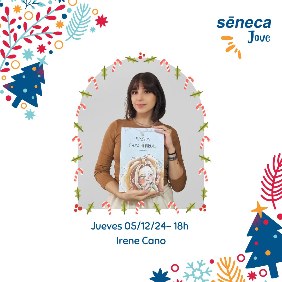 Firma navideña de Irene Cano en Sèneca Jove Elche