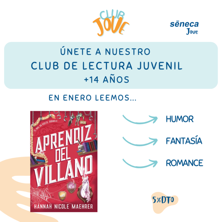 En el Club Jove de enero leemos Aprendiz de villano