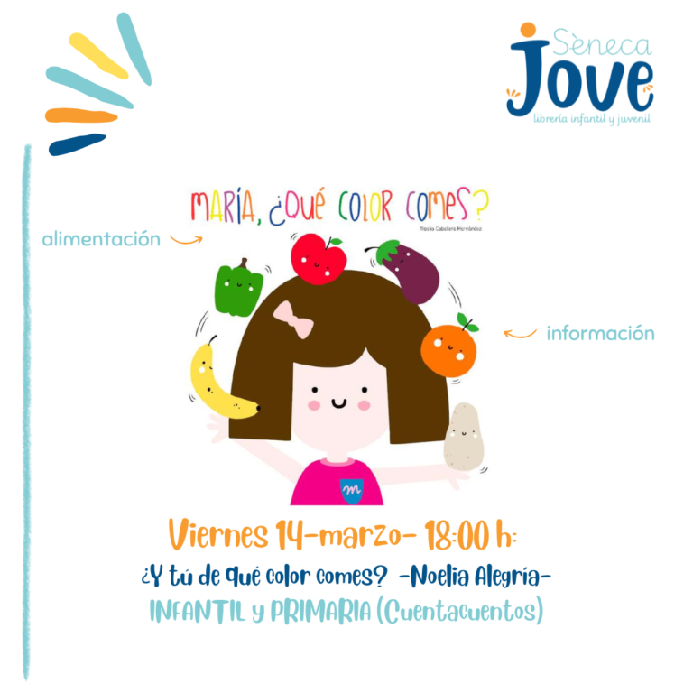 Cuentacuentos sobre nutrición con Sèneca Jove