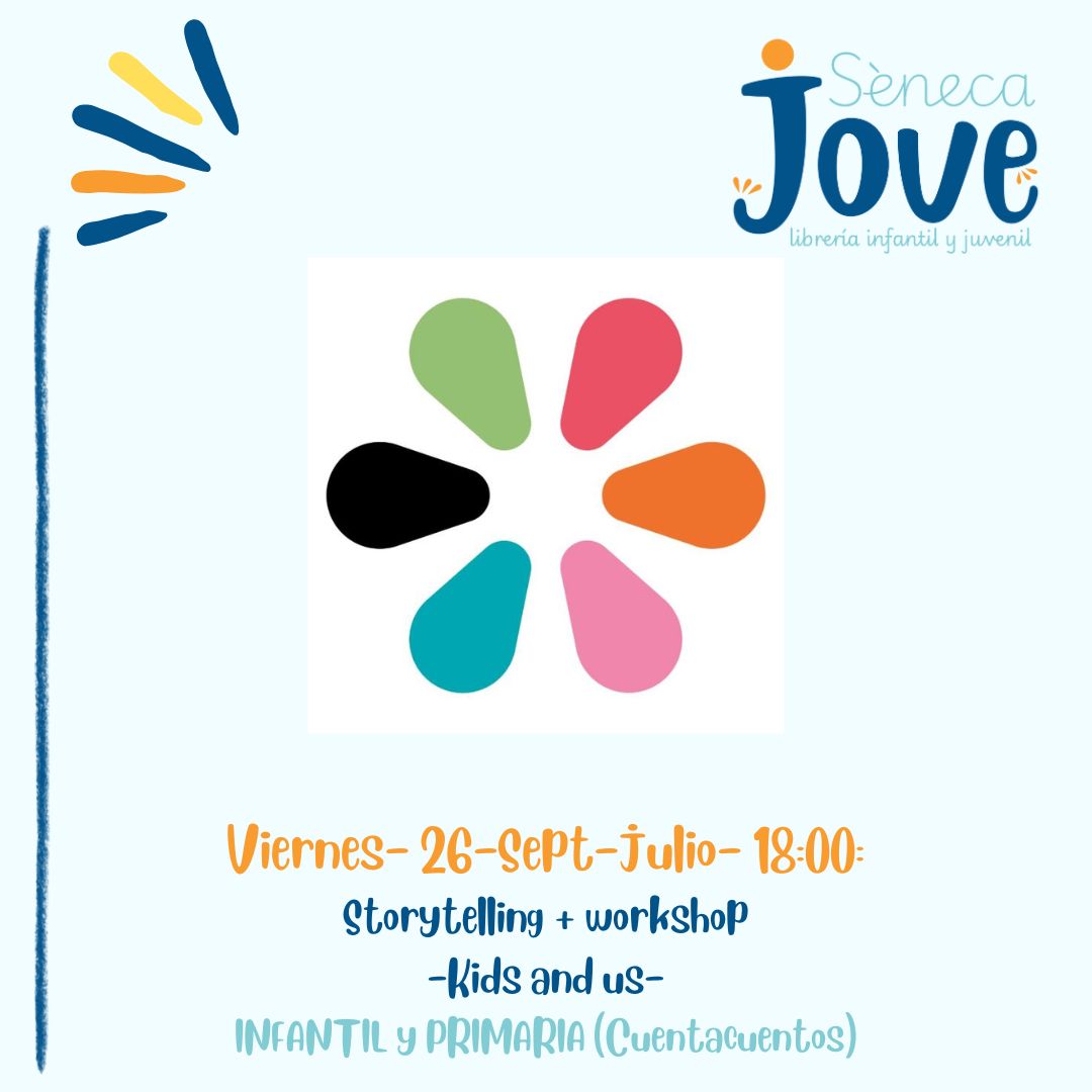 Viernes 26-Sept- 18:00 h: Storytelling -Kisd&US- INFANTIL y PRIMARIA (Cuentacuentos en inglés)