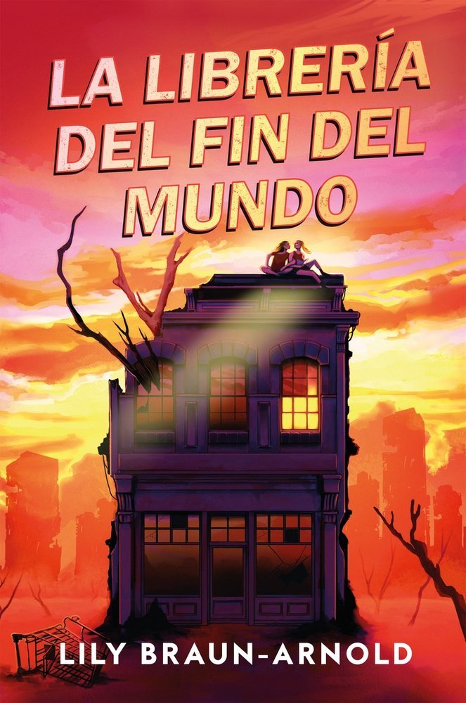 Portada de La librería del fin del mundo para el Club de lectura juvenil de Sèneca Jove
