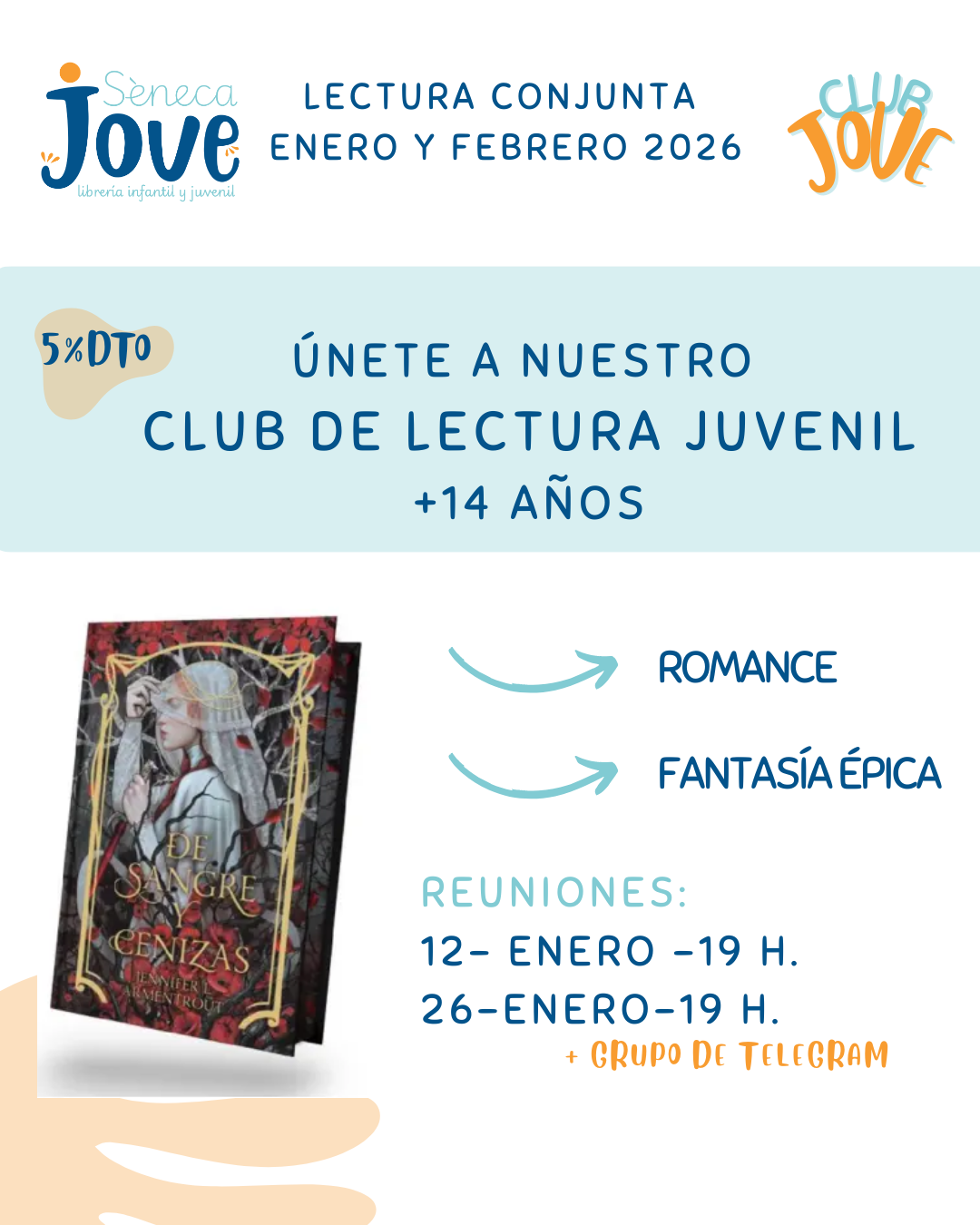 Club de lectura juvenil en Elche
