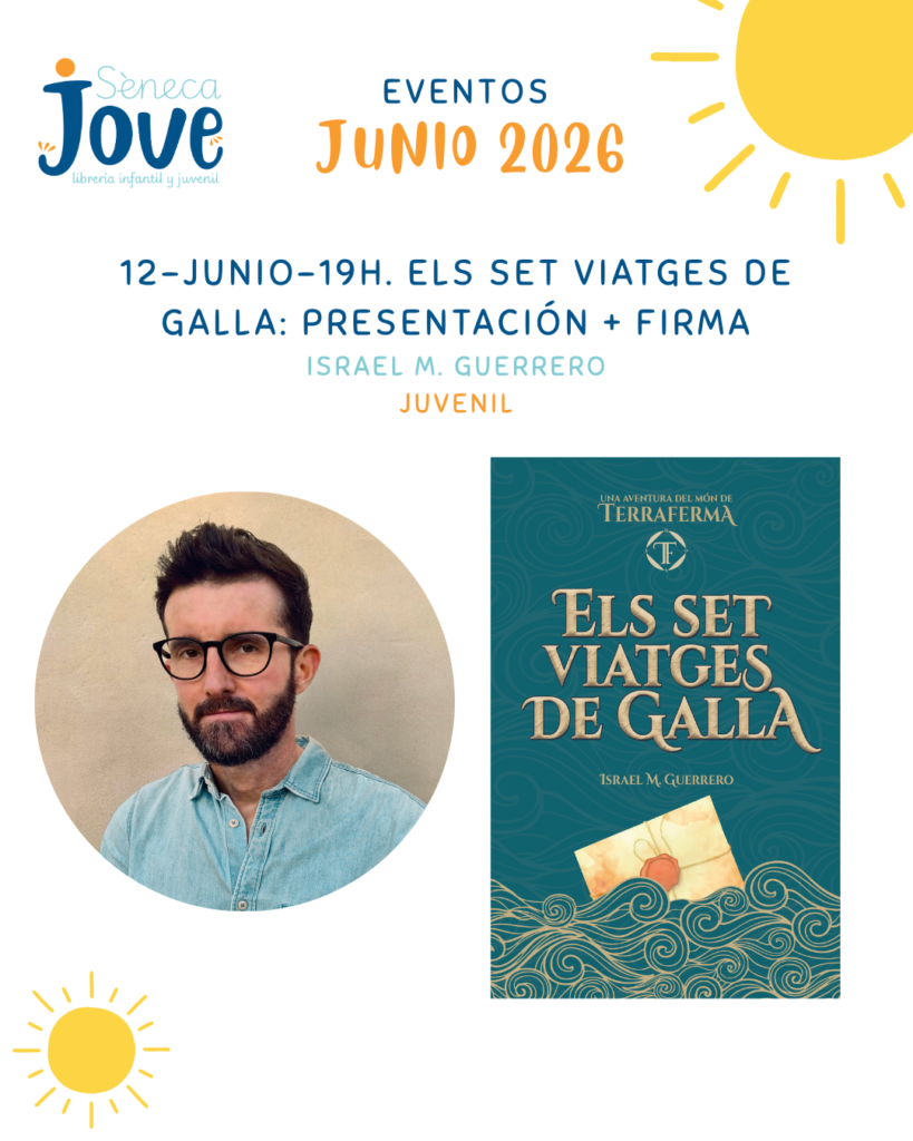 Presentación de Els set viatges de Galla

El viernes 12 de junio a las 19:00 la librería, Sèneca Jove