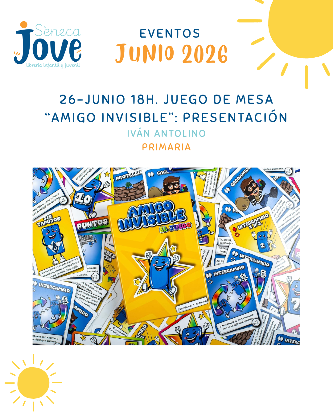 Juego de mesa: "Amigo invisible"