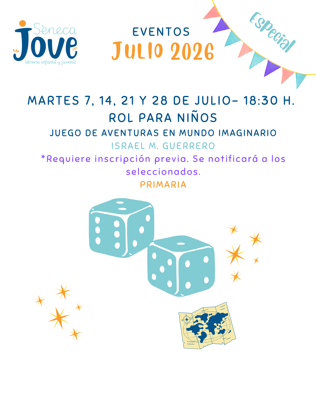 Rol para niños en Sèneca Jove.