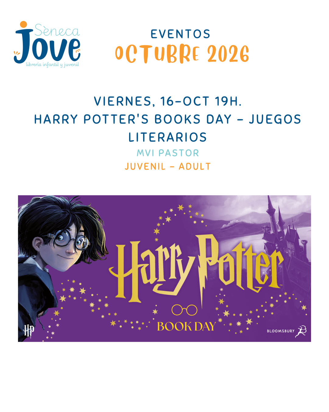 HARRY POTTER'S BOOKS DAY - juegos literarios