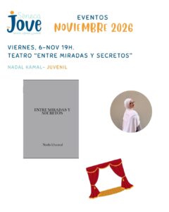 entre miradas, presentación teatral